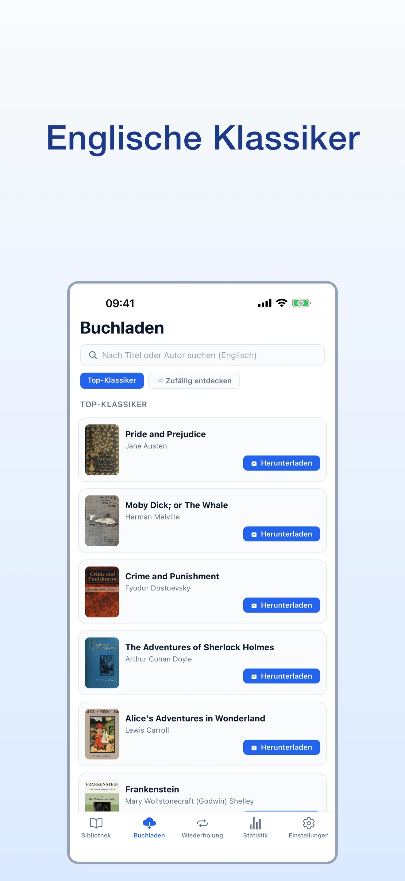 Den Originaltext flüssig lesen